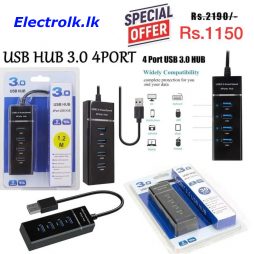 Super Speed USB 3.0 Hub 4 Port 5Gbps USB Hub Splitter Adapter