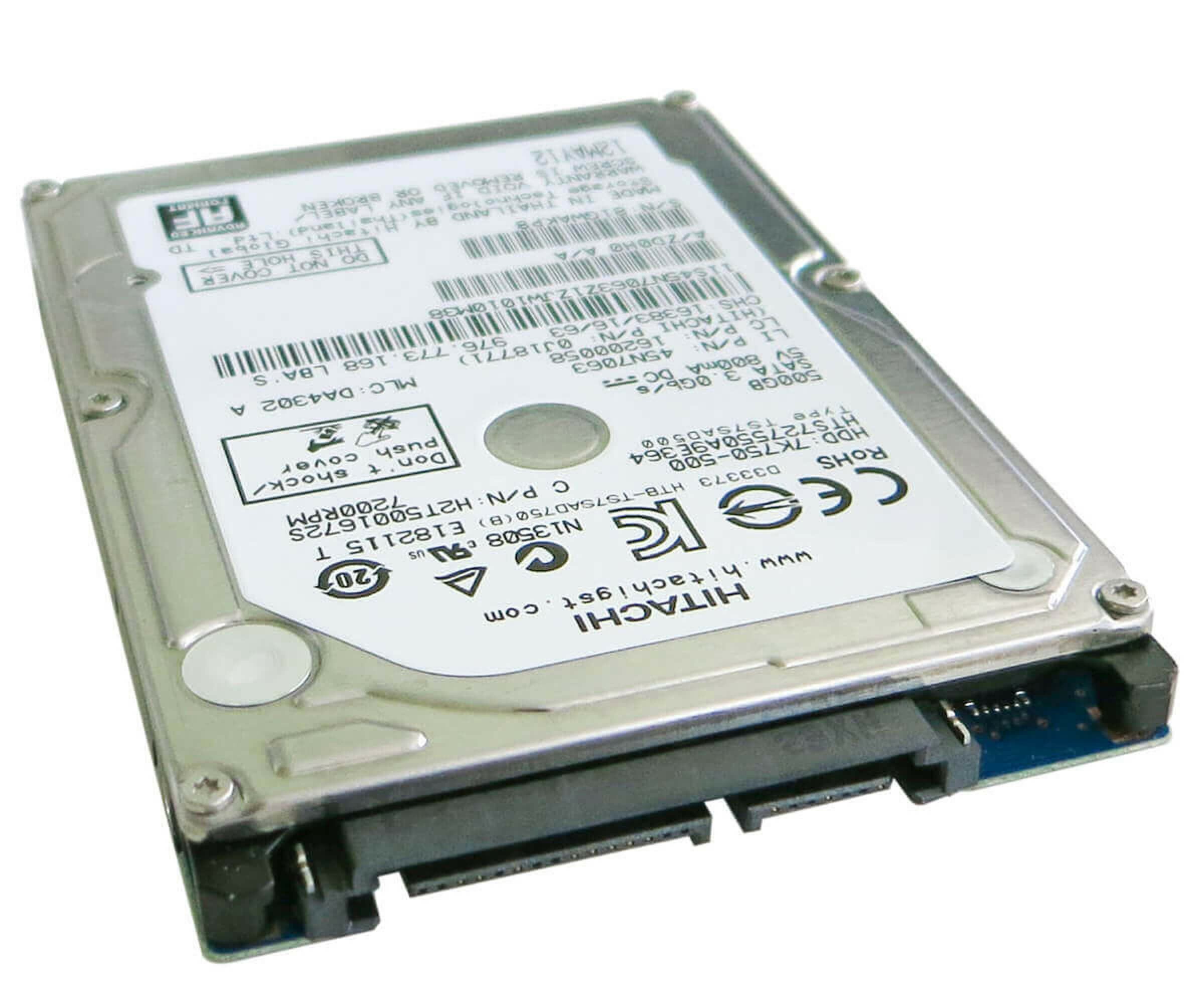 7K750-500GB Hitachi HGST Travelstar - 2.5" SATA Hard Drive |