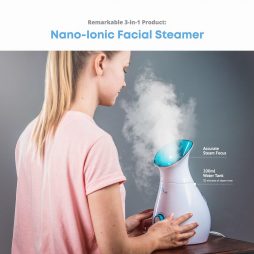 55ML Profession Facial Steamer Face Beauty Skin Care Spa Moisturizing Humidifier - Pink