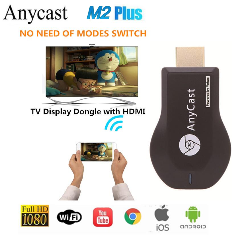 M9 Plus Anycast New Update Version M2 Plus Anycast For Google mirroring multiple TV stick Adapter Mini Android WiFi Dongle 1080P