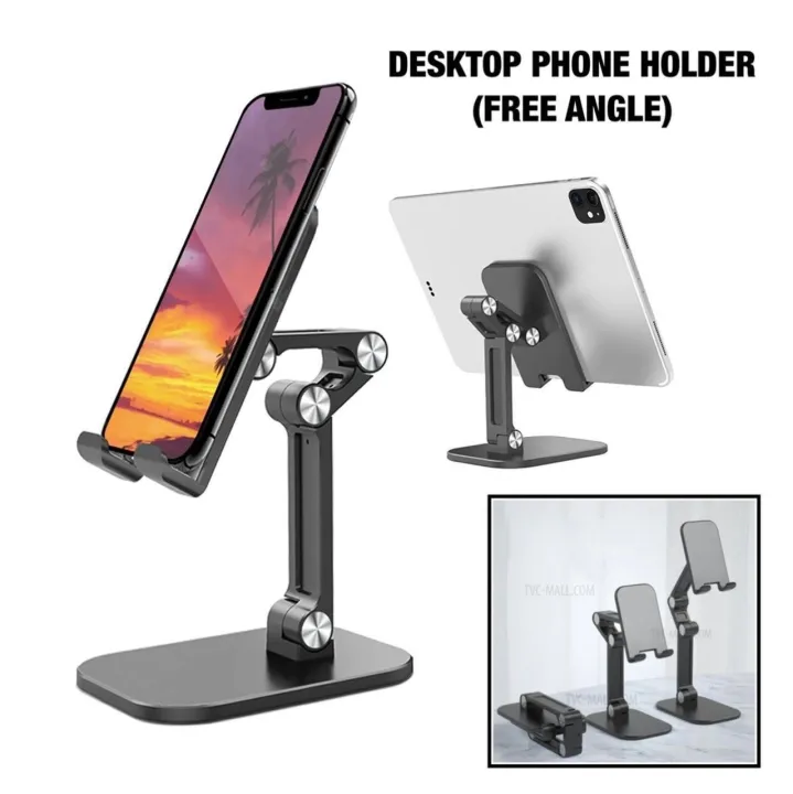 Foldable Desktop Phone Holder Stand For iPhone iPad Samsung Xiaomi Huawei Universal Table Cell Phone Stand